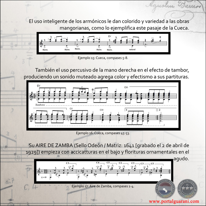 MANGORÉ INTERPRETA A MANGORÉ - POR EL LIC. VÍCTOR M. OXLEY YNSFRÁN